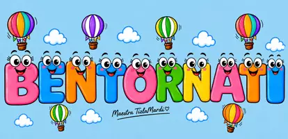 anteprima - Flashcard - BENTORNATI _ Accoglienza Mongolfiere - Pagina di copertina