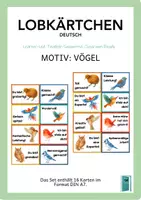 Vorschau - Anderer Materialtyp - Lobkärtchen | Vögel - Deckblatt