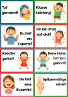 Vorschau - Anderer Materialtyp - Lobkärtchen | Lernende - Seite 2