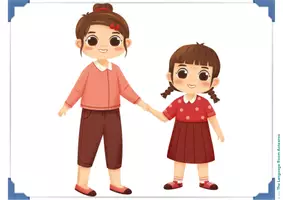 Vorschau - Arbeitsblätter - Materialpaket: German/DaZ | Familie/Family - Seite 3