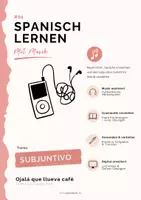 Vorschau - Arbeitsblätter - Spanisch lernen mit Musik | 3 Unterrichtseinheiten im Paket - Seite 1