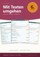 Vorschau - Arbeitsblätter - Leseverstehen Deutsch 6 Realschule - Deckblatt