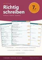 Vorschau - Arbeitsblätter - Rechtschreibung Deutsch 7 Realschule - Deckblatt