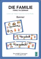 Vorschau - Poster - Banner German/DaZ | Familie/Family - Deckblatt