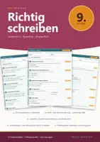Vorschau - Arbeitsblätter - Rechtschreibung Deutsch 9 Realschule - Deckblatt