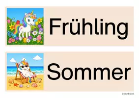 Vorschau - Präsentationen/Tafelbilder - Einhornklasse - Tafelkalender (Klassentier) - Seite 3