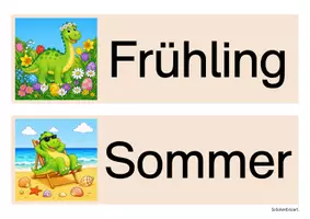 Vorschau - Präsentationen/Tafelbilder - Dinoklasse - Tafelkalender (Klassentier) - Seite 3