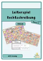 Vorschau - Spiele - Leiterspiel Rechtschreibung - FRESCH 3. Kl. - Deckblatt