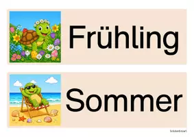 Vorschau - Präsentationen/Tafelbilder - Schildkrötenklasse - Tafelkalender (Klassentier) - Seite 3