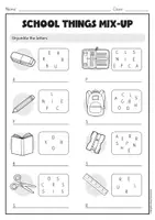Vorschau - Arbeitsblätter - School Things – Schulsachen im Englischunterricht | differenzierte Arbeitsblätter Klasse 3–5 - Seite 3