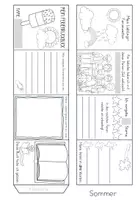 Vorschau - Mal- und Bastelvorlagen - Ferienrückblick Leporello – Meine Ferien reflektieren, schreiben & gestalten (Klasse 1, 2, 3, 4) - Seite 3