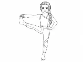 Vorschau - Arbeitsblätter - Wir sind Yoga - Ausmalbilder - Seite 2
