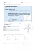 Vorschau - Arbeitsblätter - Lineare Funktionen- Wertetabelle, Steigungsdreieck, Punkte einzeichen - Seite 3