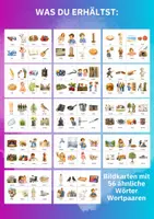 Vorschau - Arbeitsblätter - Wortpaare lernen & unterscheiden – 56 Bildkarten für Sprachförderung in Kita & Grundschule - Seite 3