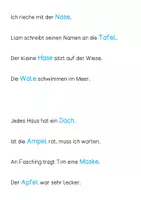 Vorschau - Unterrichtsreihen - Lautgetreu schreiben Klasse 1 – Sätze lesen, verstehen & schreiben DRUCKSCHRIFT - Seite 2