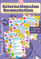 anteprima - Esercizi - Stazione Spaziale Internazionale (ISS) – Leseverständnis Wortschatz Wissensquiz DAF GERMAN - Pagina di copertina