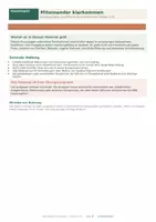 Vorschau - Arbeitsblätter - Miteinander klarkommen | Kommunikation, Konflikte & Zusammenarbeit - Seite 1