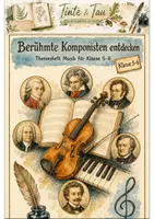 Vorschau - Stundenentwürfe - Musik Klasse 5 -6 Komponisten und Musikgeschichte - Deckblatt