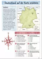 Vorschau - Arbeitsblätter - Deutschland Klasse 5 -6 Bundesländer und Landschaften - Seite 1