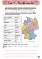 Vorschau - Arbeitsblätter - Deutschland Klasse 5 -6 Bundesländer und Landschaften - Seite 2