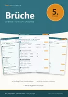 Vorschau - Arbeitsblätter - Mathematik 5 Gymnasium - Brüche - Seite 1