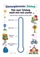 Vorschau - Arbeitsblätter - Stimmungsbarometer Klasse 5 (Einschulung, Umschulung, Start an der weiterführenden Schule) - Seite 3
