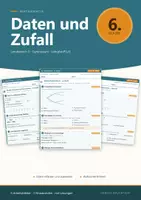 Vorschau - Arbeitsblätter - Wahrscheinlichkeit Mathematik 6 Gymnasium - Deckblatt