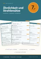 Vorschau - Arbeitsblätter - Mathematik 7 Gymnasium - Ähnlichkeit und Strahlensätze - Seite 1