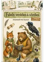 Vorschau - Stundenentwürfe - Fabeln Klasse 5 -6 Verstehen und Schreiben - Deckblatt