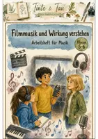 Vorschau - Stundenentwürfe - Musik Klasse 6 Filmmusik analysieren - Deckblatt