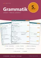 Vorschau - Arbeitsblätter - Grammatik Deutsch 5 Mittelschule - Deckblatt