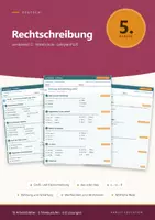 Vorschau - Arbeitsblätter - Rechtschreibung Deutsch 5 Mittelschule - Deckblatt