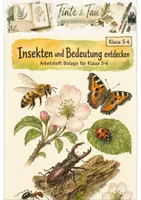 Vorschau - Arbeitsblätter - Insekten und ihre Bedeutung Klasse 5 -6 Körperbau und Bestäubung - Deckblatt
