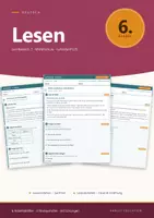 Vorschau - Arbeitsblätter - Leseverstehen Deutsch 6 Mittelschule - Deckblatt
