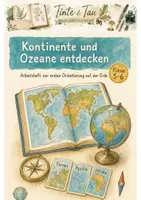 Vorschau - Stundenentwürfe - Kontinente und Ozeane Klasse 5 -6 Orientierung auf der Erde - Deckblatt