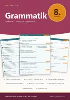 Vorschau - Arbeitsblätter - Grammatik Deutsch 8 Mittelschule - Deckblatt