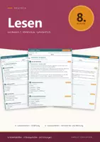 Vorschau - Arbeitsblätter - Leseverstehen Deutsch 8 Mittelschule - Deckblatt
