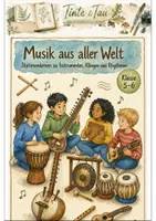 Vorschau - Arbeitsblätter - Musik Klasse 6 Instrumente und Rhythmen - Deckblatt