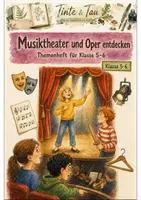 Vorschau - Arbeitsblätter - Musiktheater und Oper Klasse 5 -6 Begriffe und Vergleiche - Deckblatt
