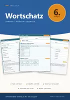 Vorschau - Arbeitsblätter - Wortschatz Englisch 6 Mittelschule - Deckblatt