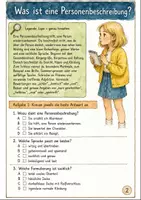 Vorschau - Stundenentwürfe - Personenbeschreibung Klasse 5 -6 Schreiben und Überarbeiten - Seite 1