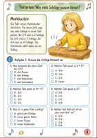 Vorschau - Arbeitsblätter - Rhythmus und Notenwerte Klasse 5 -6 Taktarten und Übungen - Seite 3