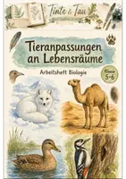 Vorschau - Unterrichtsreihen - Tieranpassungen Klasse 5 -6 Körperbau und Verhalten - Deckblatt