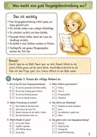 Vorschau - Arbeitsblätter - Vorgangsbeschreibung Klasse 5 -6 Schreiben und Überarbeiten - Seite 1