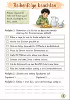 Vorschau - Arbeitsblätter - Vorgangsbeschreibung Klasse 5 -6 Schreiben und Überarbeiten - Seite 2