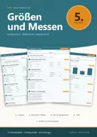 Vorschau - Arbeitsblätter - Größen umrechnen Mathematik 5 Mittelschule - Deckblatt