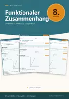 Vorschau - Arbeitsblätter - Lineare Funktionen Mathematik 8 Mittelschule - Deckblatt