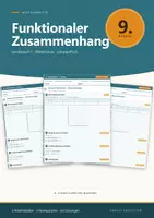 Vorschau - Arbeitsblätter - Lineare Funktionen Mathematik 9 Mittelschule - Deckblatt