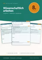 Vorschau - Arbeitsblätter - NT 8 Mittelschule - Naturwissenschaftlich arbeiten - Deckblatt