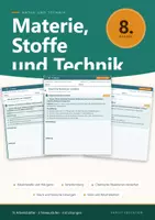 Vorschau - Arbeitsblätter - NT 8 Mittelschule - Materie, Stoffe und Technik - Deckblatt